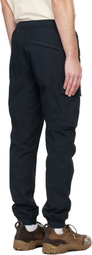Stone Island Navy 3100031 Stretch Cotton Tela 'Paracadute' Cargo Pants