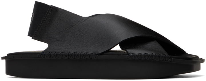 Photo: Y-3 Black Sport Style Sandals