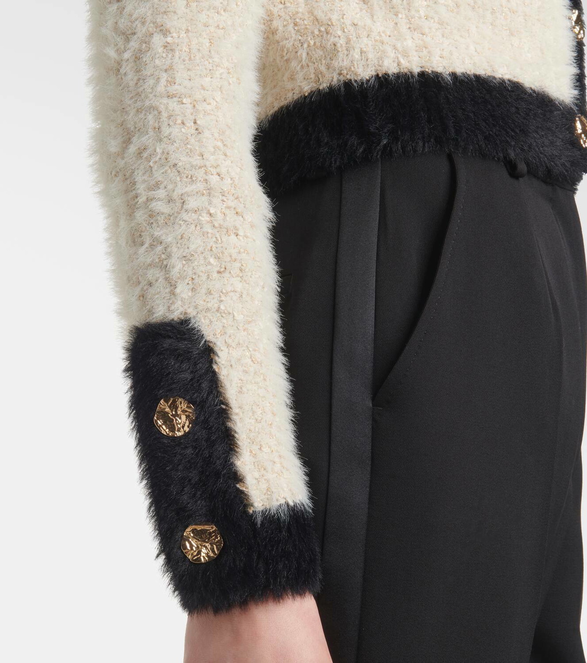 Nina Ricci Lamé cardigan