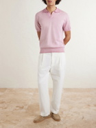 Altea - Cotton Polo Shirt - Pink