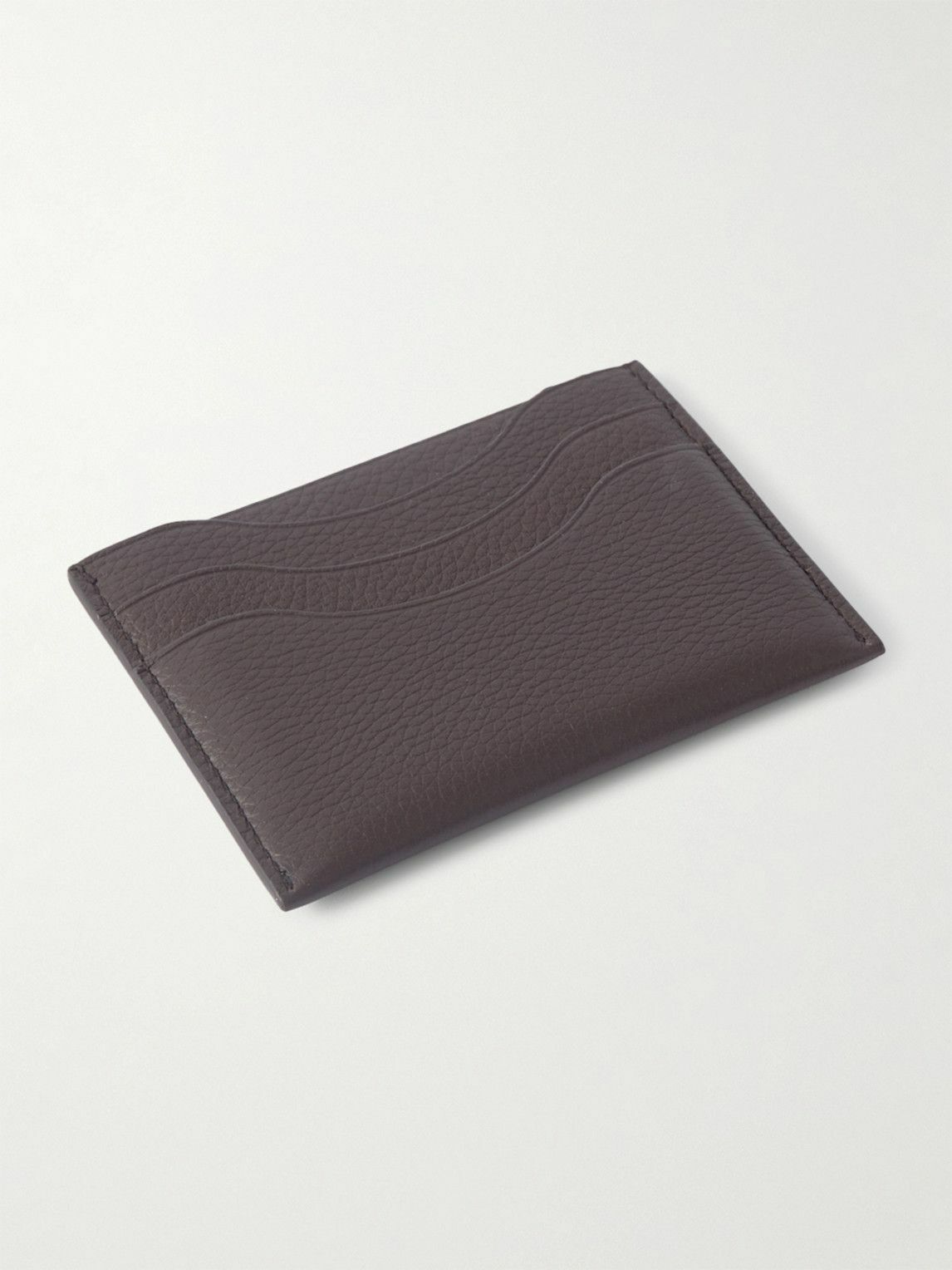 Loro Piana - Logo-Debossed Full-Grain Leather Cardholder