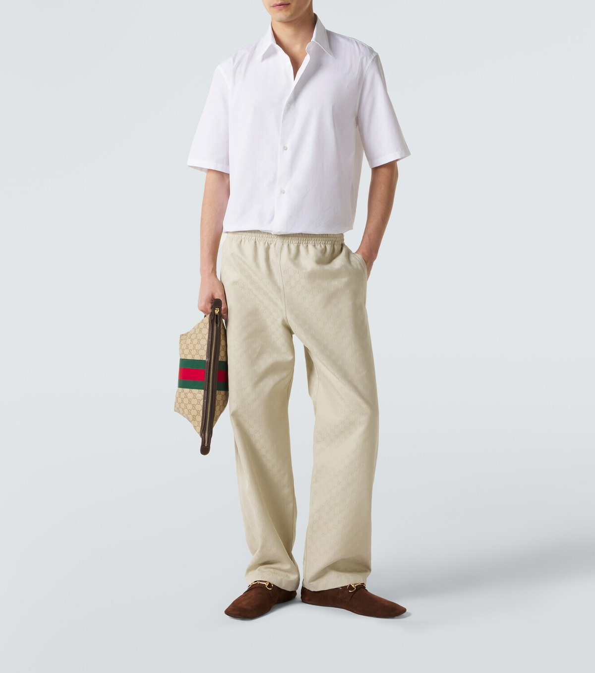 Gucci GG cotton poplin shirt