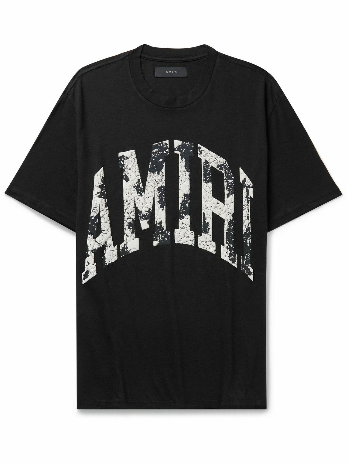 AMIRI - Logo-Print Cotton-Jersey T-Shirt - Black Amiri