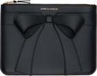 COMME des GARÇONS WALLETS Black Big Bow Wallet