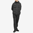 Uniform Bridge Men's Pocket Mountain Parka Jacket in Black