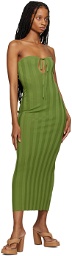 THIRD FORM Green Liaison Maxi Dress