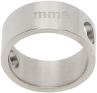 MM6 Maison Margiela Silver Band Ring