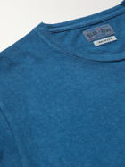 BLUE BLUE JAPAN - Indigo-Dyed Slub Cotton-Jersey T-Shirt - Blue