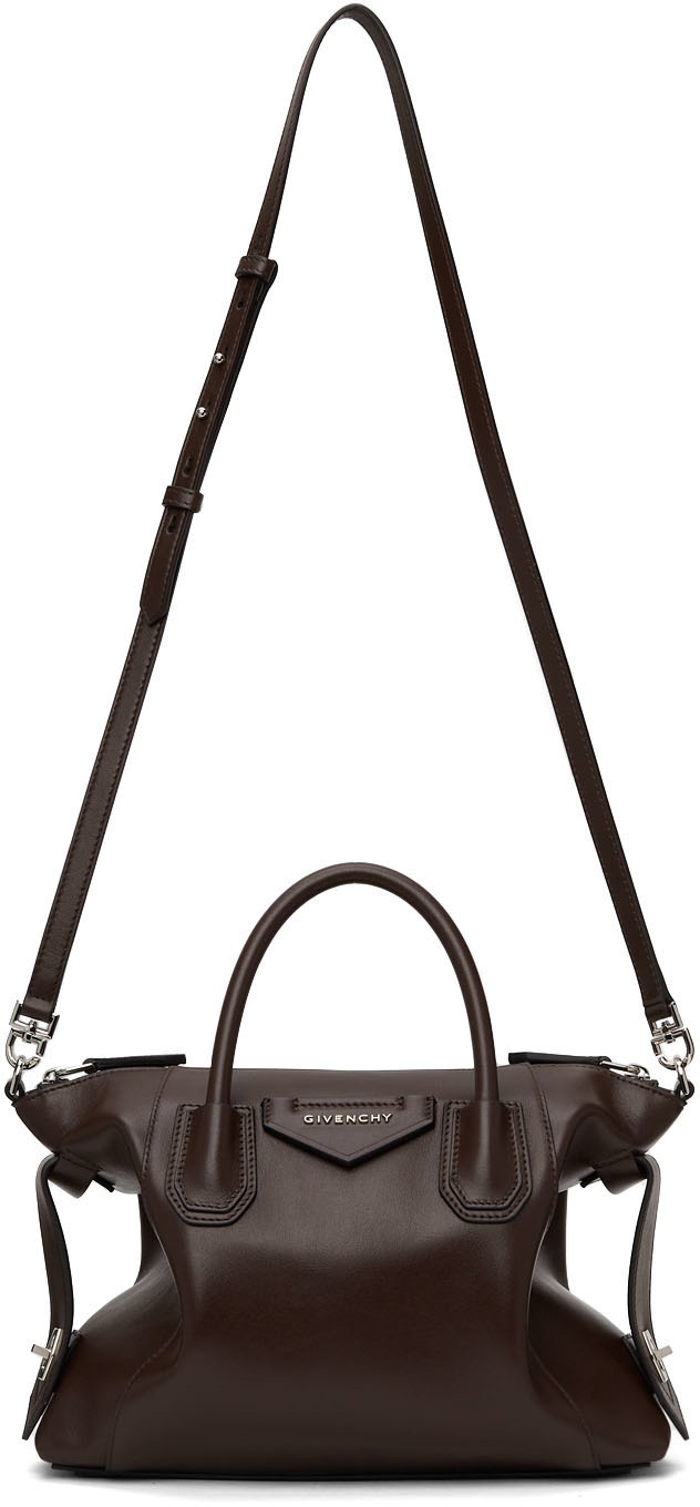 Givenchy 'antigona Mini' Shoulder Bag in Brown