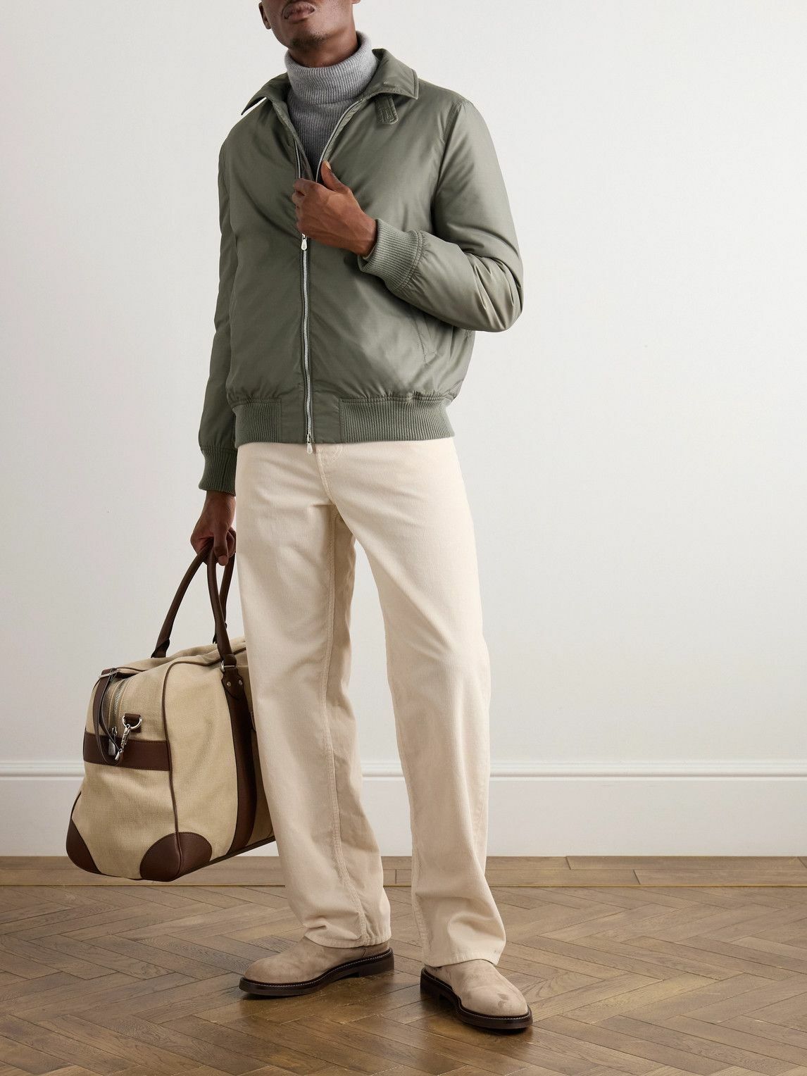 Brunello Cucinelli - Padded Shell Jacket - Green Brunello Cucinelli