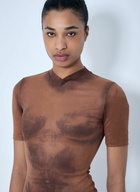 Acne Studios Short Sleeve Maxi Dress