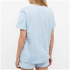 Pangaia Pprmint Organic Cotton T-Shirt in Baby Blue