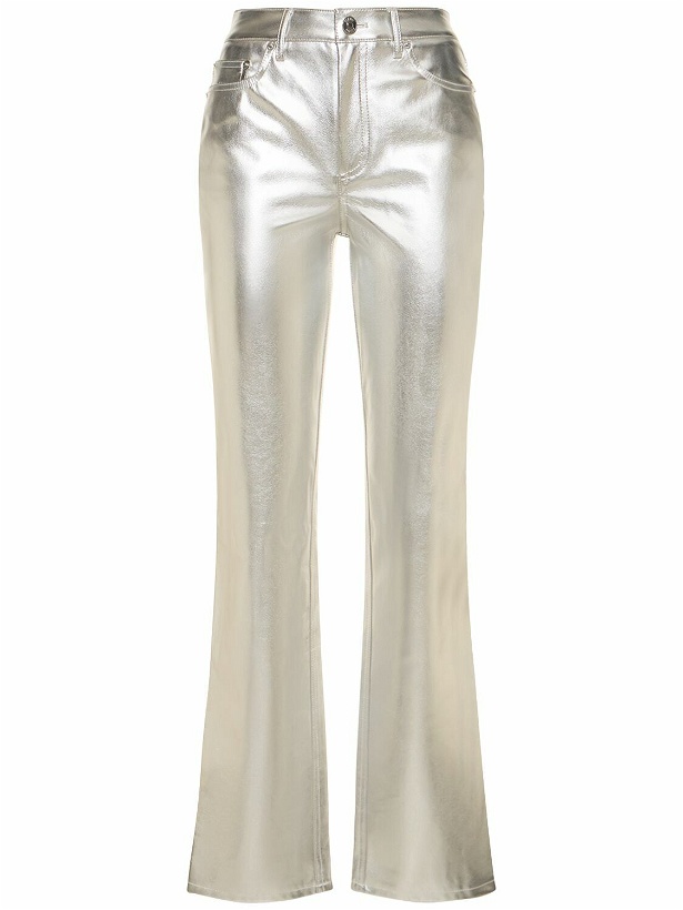 Photo: STAUD - Chisel Faux Leather Straight Pants