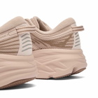 HOKA ONE ONE Women's Bondi 7 Sneaker in Date Sugar/Date Syrup