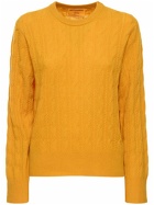 GUEST IN RESIDENCE Twin Cable Cashmere Crewneck Sweater
