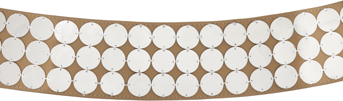 Saks Potts Beige Glasto Belt