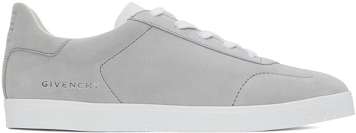 Photo: Givenchy Gray Town Sneakers