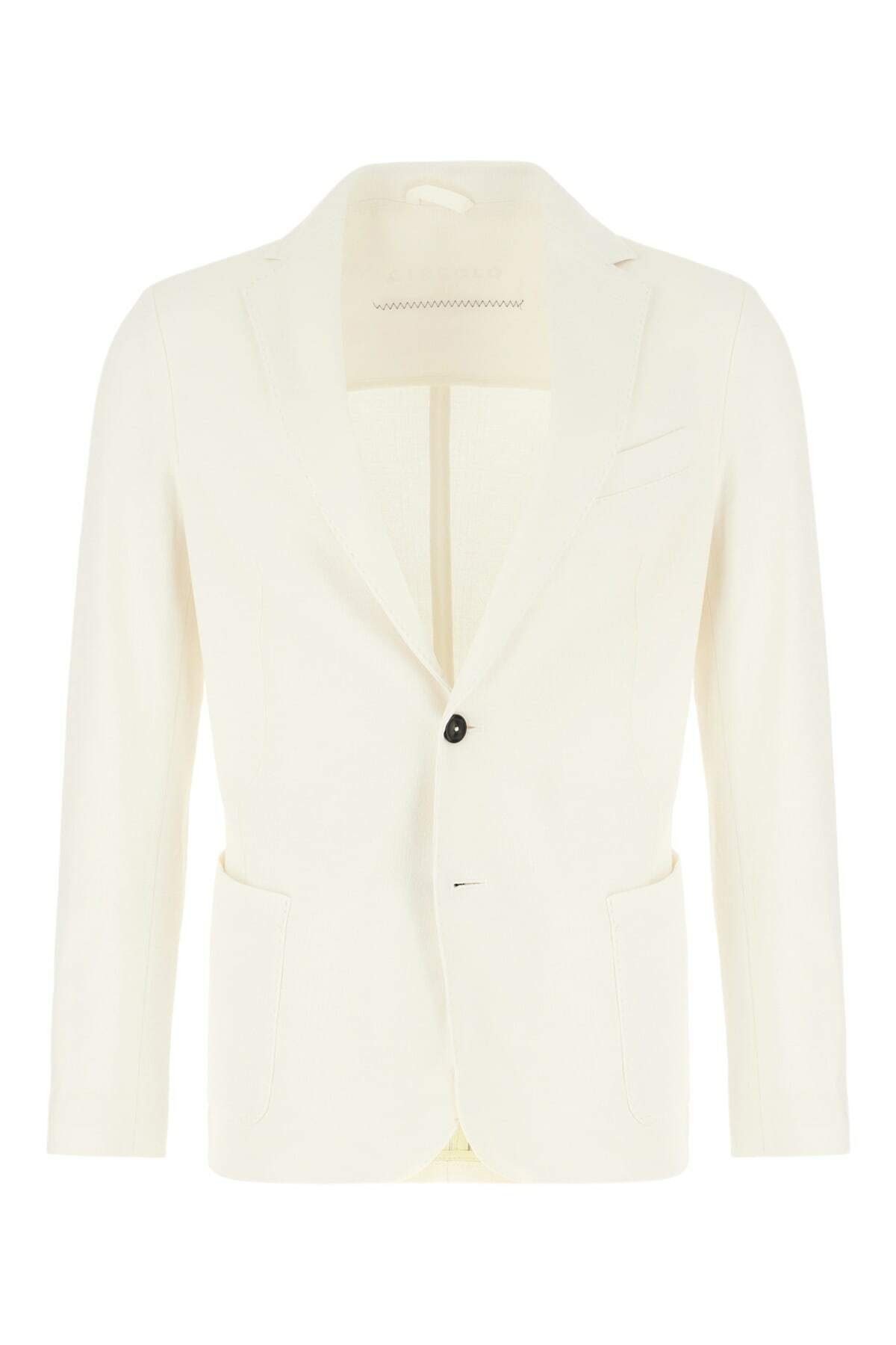 Circolo 1901 Ivory Cotton Blazer