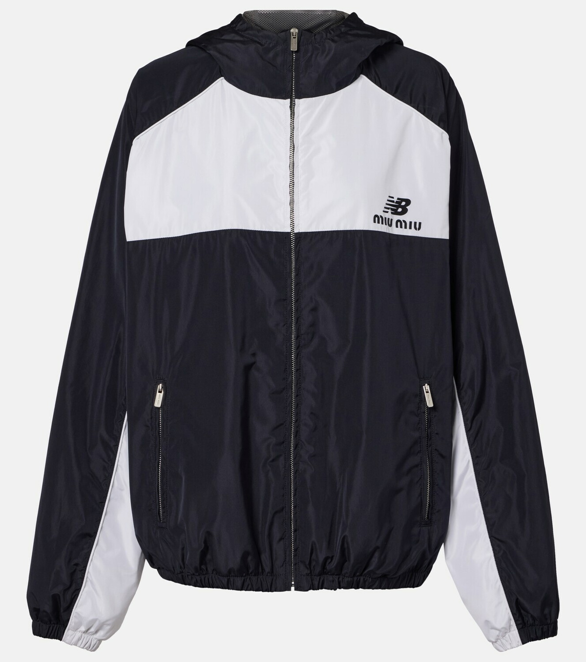 Miu Miu x New Balance poplin track jacket