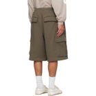 Fear of God ESSENTIALS Khaki Cargo Basketball Shorts