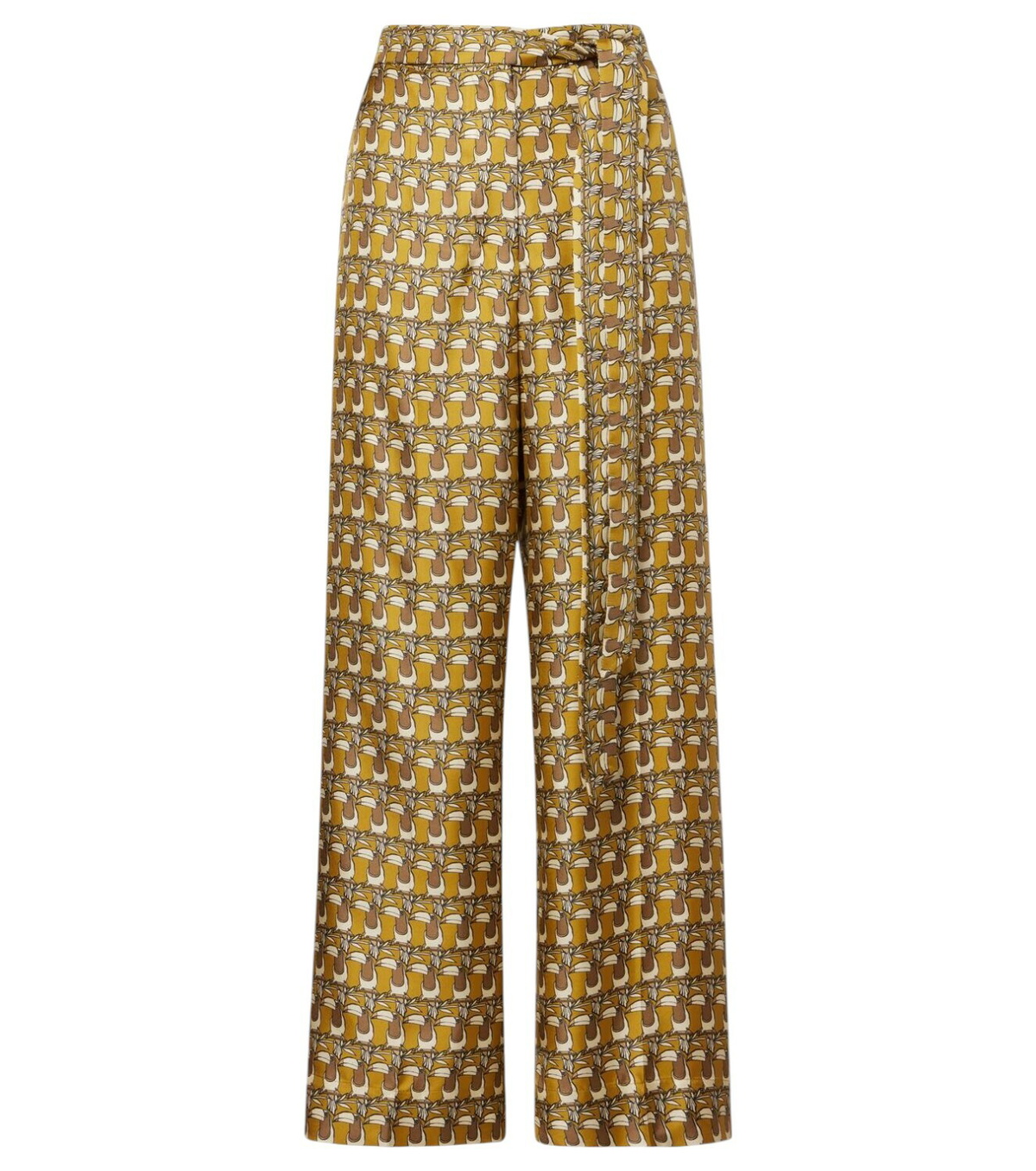 S MAX MARA Abba Pleated Twill Wide Pants S Max Mara