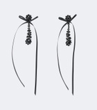 Simone Rocha Victorian Drip embellished drop earrings