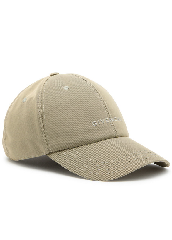 Photo: Givenchy Logo-embroidered Shell Twill cap - Beige - One Size