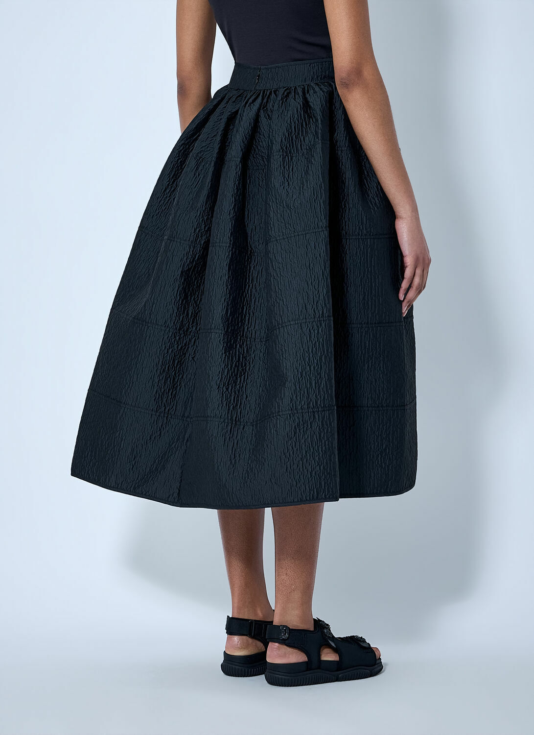 Cecilie Bahnsen CBdaphne Skirt Stria Matelasse