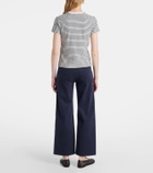 Frame Striped cotton T-shirt