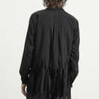 Comme des Garçons Men's Fringed Jacket in Black