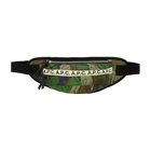 A.P.C. Green Camo Lucille Hip Bag