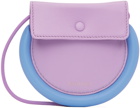 JW Anderson Purple & Blue Nano Bumper Moon Bag