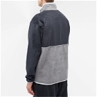 Columbia Men's Back Bowl™ Zip Through Fleece in Black/City Grey/White