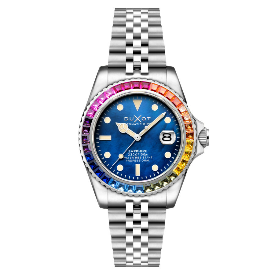 Duxot Atlantica Automatic Blue Dial Mens Watch DX-2077-55