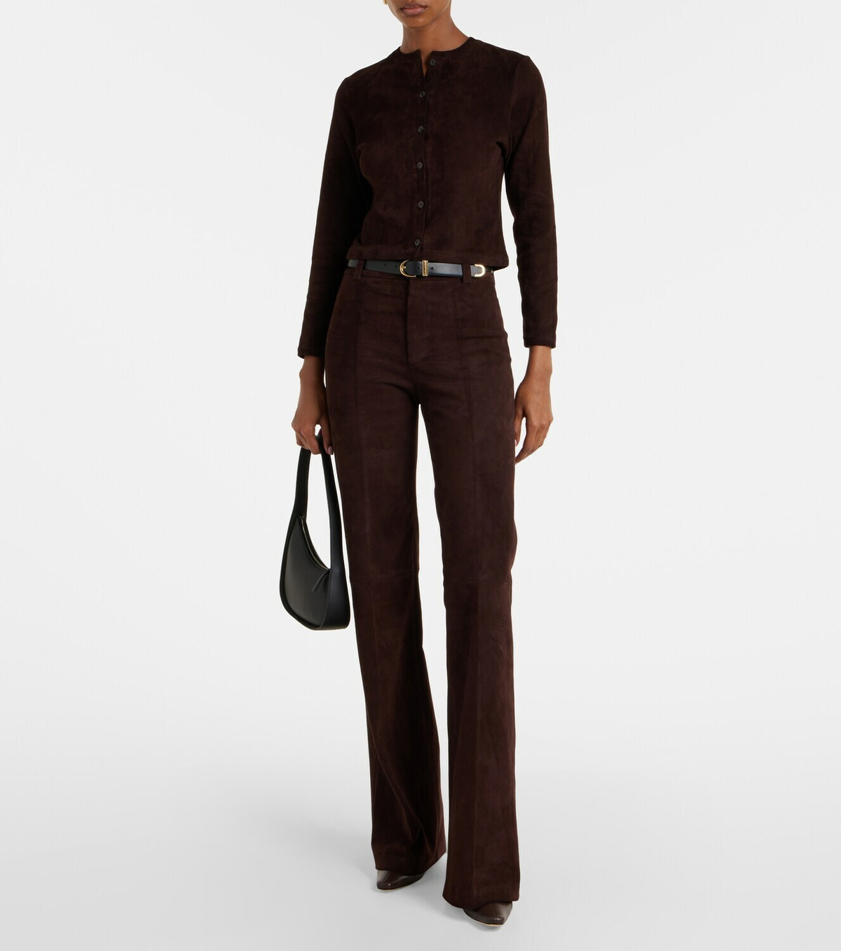 Stouls Astrid suede cardigan