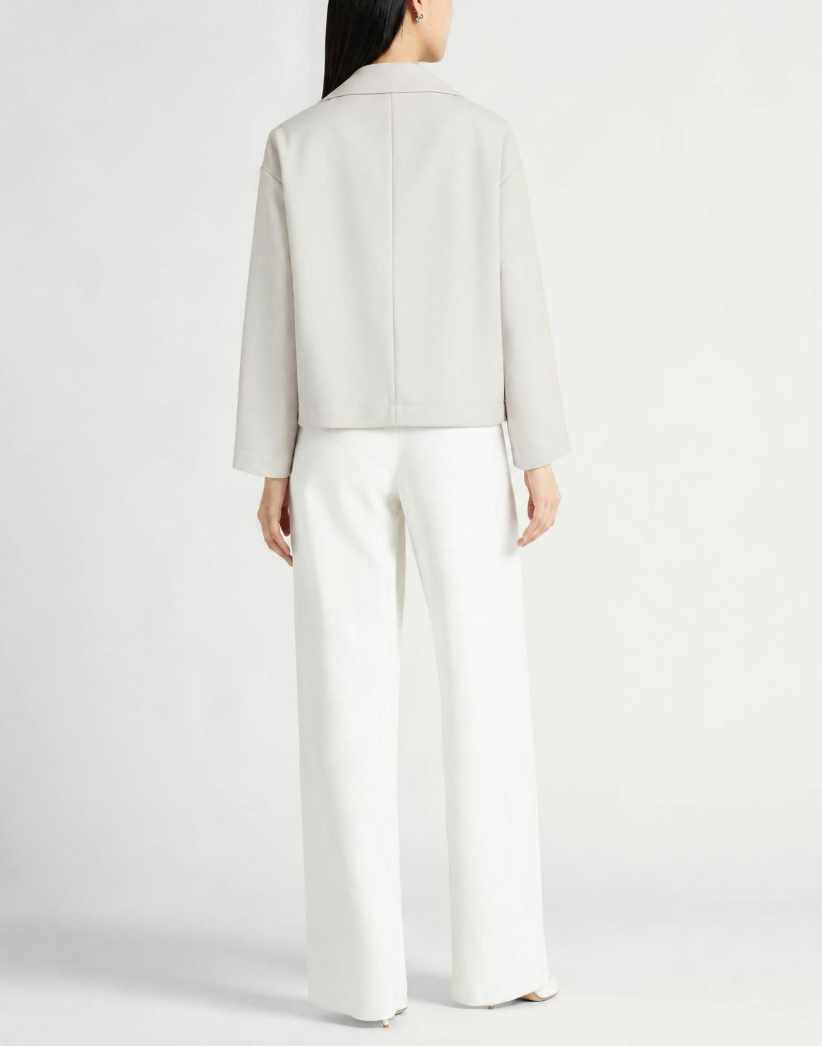 Herno Womens Blazer in Light grey
