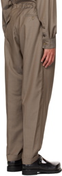 Magliano Brown Drawstring Trousers