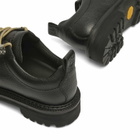 Bass Weejuns Men's Hiker Low Boot in Black Textured Leather