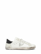 PHILIPPE MODEL Paris Leather Lace-up Sneakers