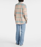 God's True Cashmere Lover plaid cashmere shirt