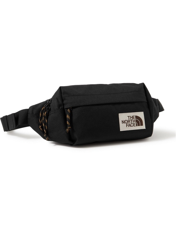 Photo: THE NORTH FACE - Lumbar Pack Logo-Appliquéd Canvas Belt Bag - Black