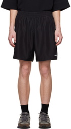 Jil Sander Black Elasticized Waistband Shorts