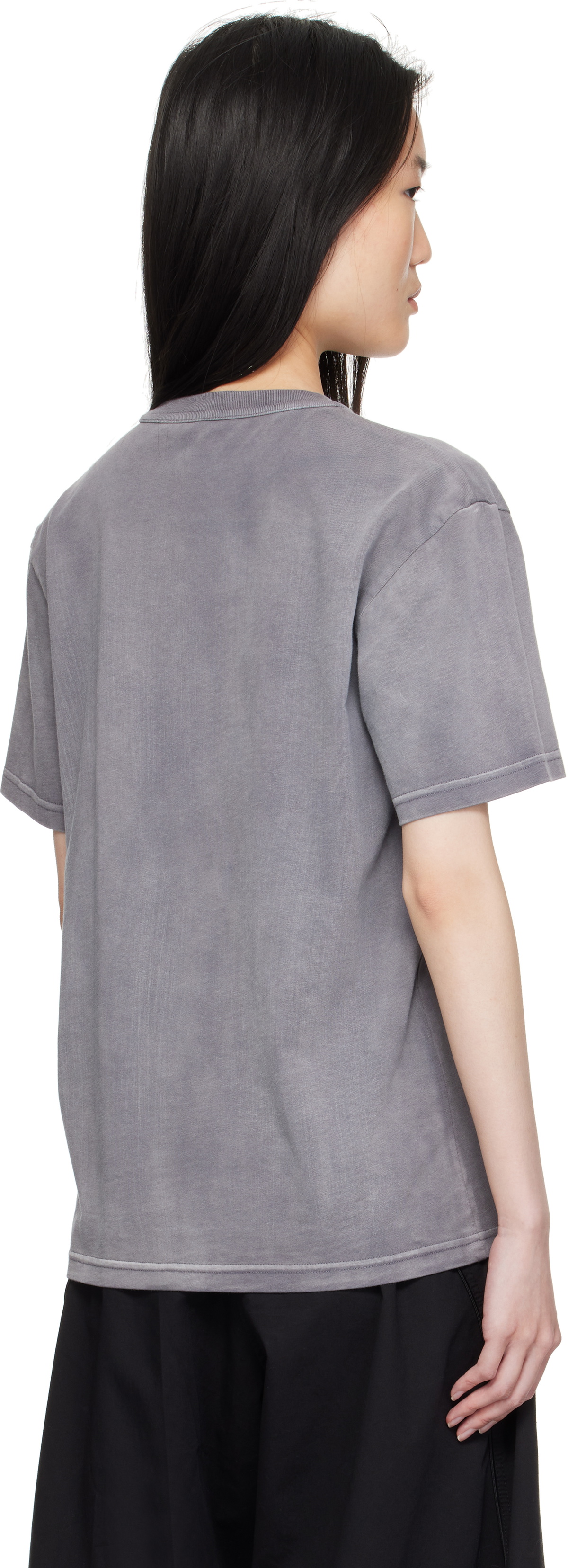 alexanderwang.t Gray Puff Logo T-shirt