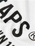 WTAPS - GPS Logo-Print Cotton-Jersey T-Shirt - White