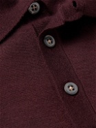 Massimo Alba - Cashmere Polo Shirt - Burgundy