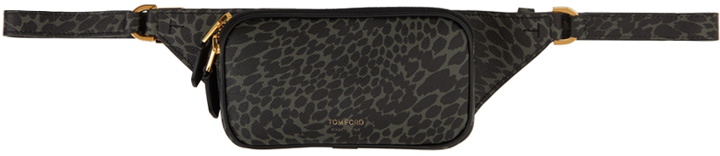 Photo: TOM FORD Green Animal Lifestyle Zip Belt Bag