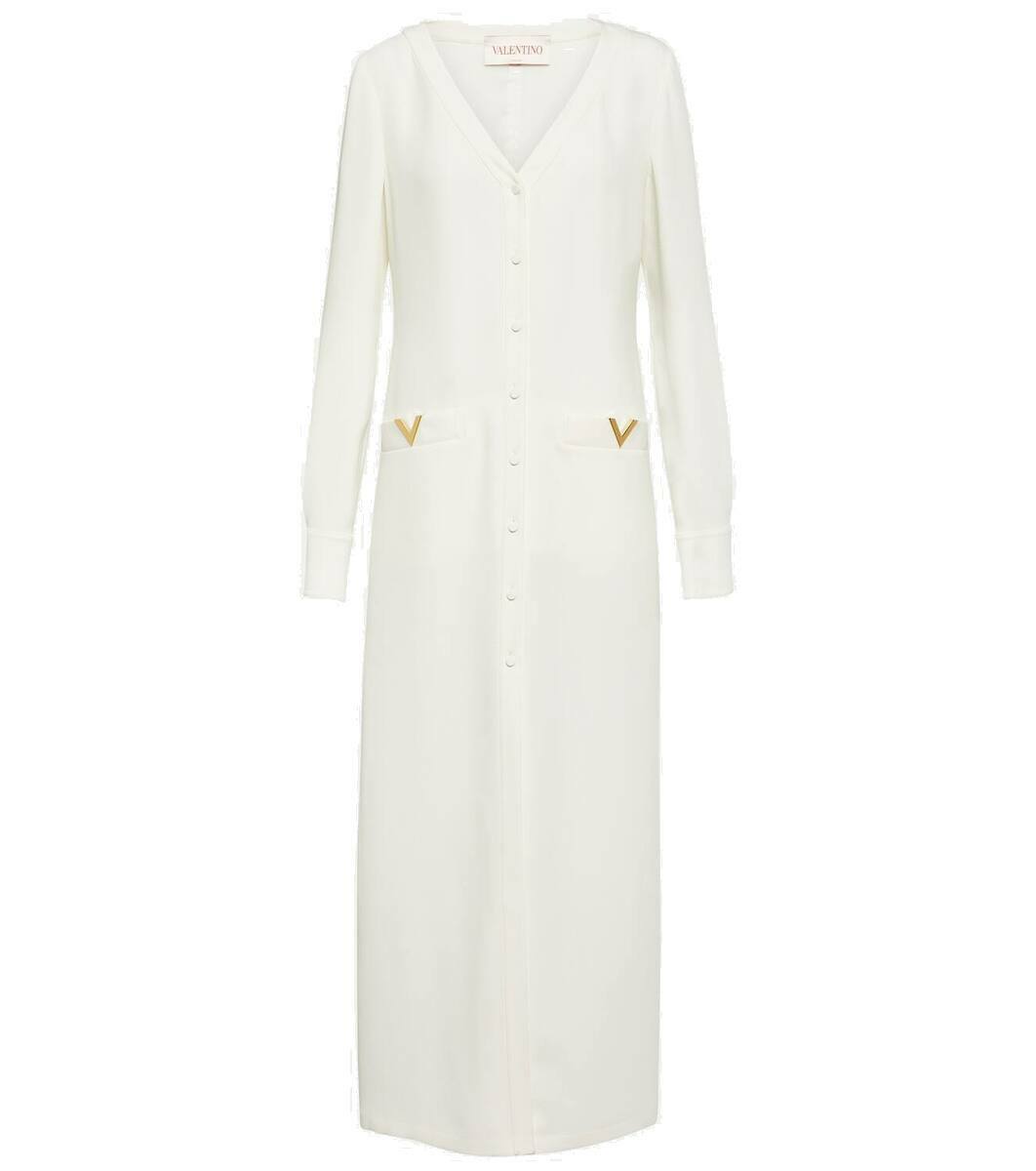 Valentino Multicolor Silk Casual Dress