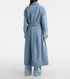 Agolde Denim wrap coat