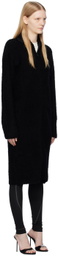 Yohji Yamamoto Black High Neck Sweater