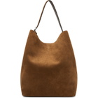 TOTEME Tan Belted Suede Tote